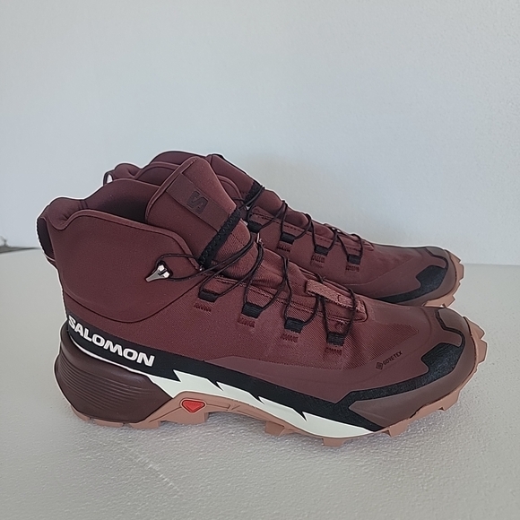 Salomon Cross Hike 2 Mid GTX Hiking Boots Waterproof Womens Size 9.5 - Picture 3 of 10